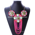 Yiwu futian market New arrival Fashion jewelry boho vintage bead necklace